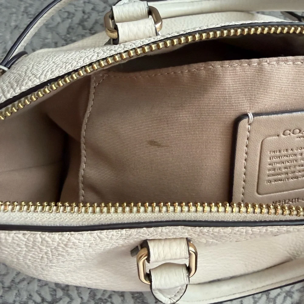 Coach Georgia Satchel Leather Bag